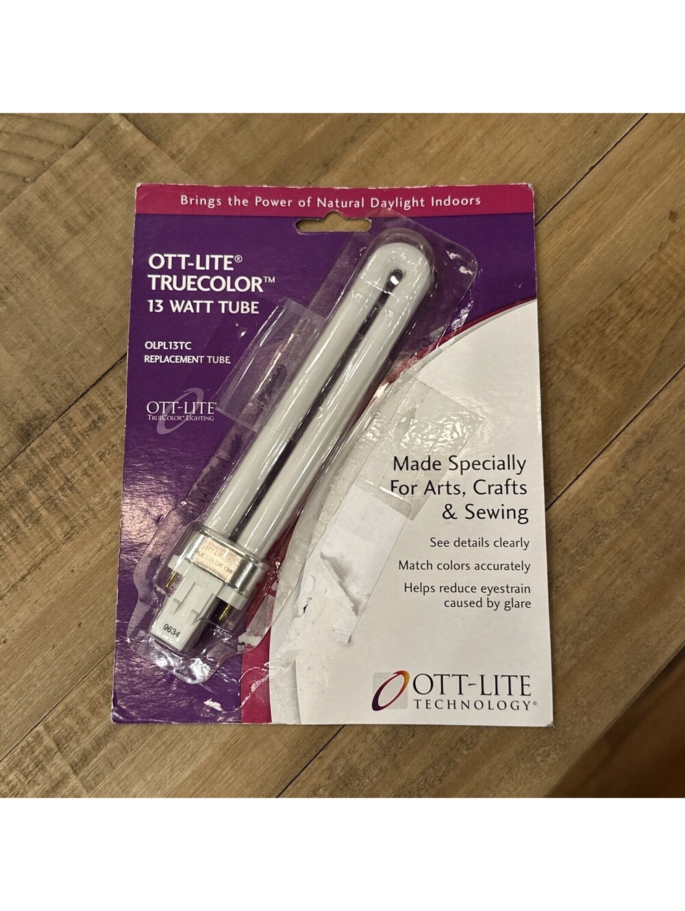 NEW Ott-Lite 13 Watt Replacement Bulb True Color Natural Light Art/Craft Light